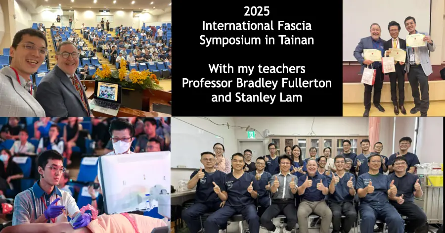 Dr. Su teaching with Professor Bradley Fullerton and Professor Stanley Lam in Tainan