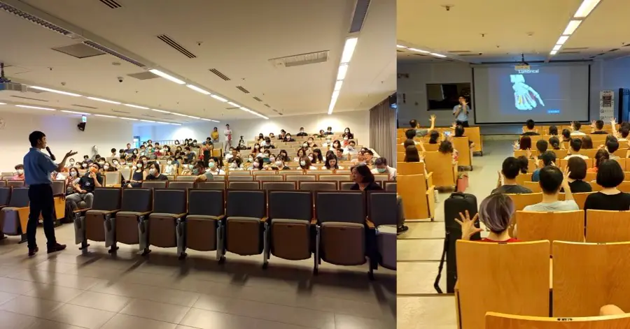 Dr. Su lecturing to the Kaohsiung Symphony and Chinese orchestras